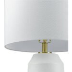 Cilicia Traditional White Table Lamp - Image 4