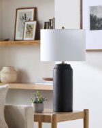 Cilicia Traditional Black Table Lamp - Image 6