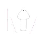 Kineta Global Blue Table Lamp - Image 7