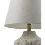 Denyse Traditional White Table Lamp - Image 6