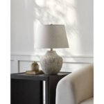 Denyse Traditional White Table Lamp - Image 3