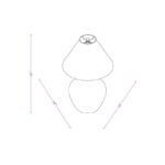 Catherine Global Cream Table Lamp - Image 9