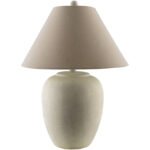 Sopheak Traditional White Table Lamp