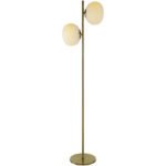 Shaana Modern Metallic - Brass Floor Lamp - Image 2