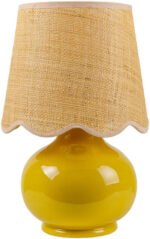Kolleen Cottage Yellow Table Lamp
