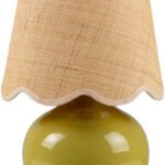 Kolleen Cottage Green Table Lamp