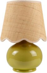 Kolleen Cottage Green Table Lamp
