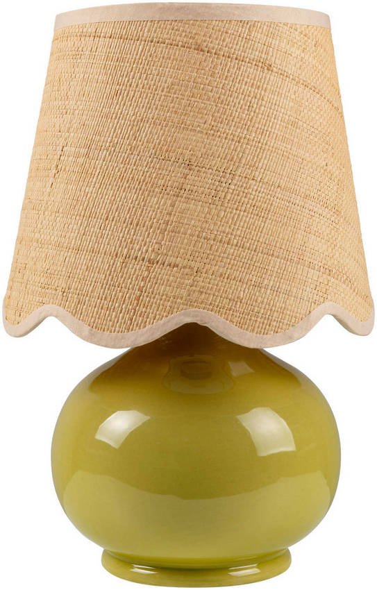 AAAC1236-1 Kolleen Cottage Green Table Lamp - Image 1