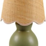 Reann Cottage Green/Beige Table Lamp