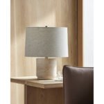 Elahuizen Global White Table Lamp - Image 3