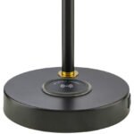 Lizza Traditional Black Table Lamp - Image 2