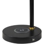 Lizza Traditional Black Table Lamp - Image 3