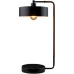 Adriann Rustic Black Table Lamp - Image 2