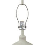 Huda Traditional White Table Lamp - Image 5