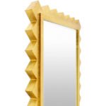 Alexsandra Modern Gold Wall Mirror - Image 3