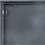 Aldric Rustic Black Wall Mirror - Image 9