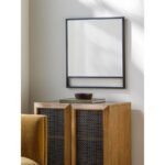 Aldric Rustic Black Wall Mirror - Image 6