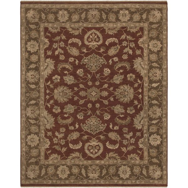 Sharin Modern Brown Area Rug