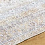 Epifanio Traditional Dark Brown Washable Area Rug - Image 3