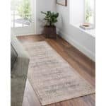 Trivia Traditional Dark Brown Washable Area Rug - Image 2