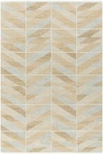 Micael Modern Medium Brown/Light Gray Area Rug - Image 2