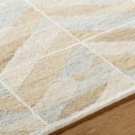 Micael Modern Medium Brown/Light Gray Area Rug - Image 4