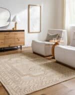 Jesselyn Global Tan Area Rug