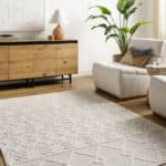 Veneburen Global Light Beige Area Rug