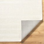 Rivkah Modern Ivory/Cream Area Rug - Image 7