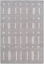 Rivkah Modern Slate Gray Area Rug