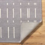 Rivkah Modern Slate Gray Area Rug - Image 7