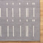 Rivkah Modern Slate Gray Area Rug - Image 4