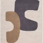 Evette Modern Taupe/Charcoal Area Rug