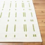 Rivkah Modern Olive Green Area Rug - Image 3