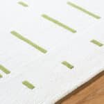Rivkah Modern Olive Green Area Rug - Image 4