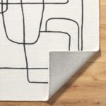 Uzoamaka Modern Ivory Area Rug - Image 7