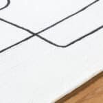 Uzoamaka Modern Ivory Area Rug - Image 6