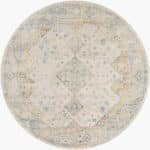 Maurita Traditional Light Silver Washable Area Rug - Image 4