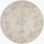 Maurita Traditional Light Silver Washable Area Rug - Image 4