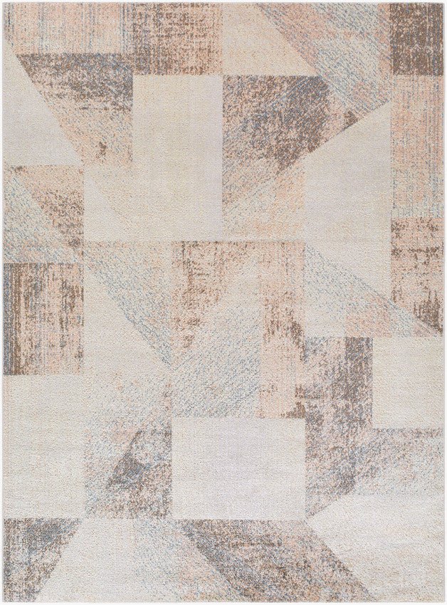 AAAC1759-537-1 Terrell Modern Beige/Taupe Washable Area Rug - Image 1