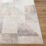Terrell Modern Beige/Taupe Washable Area Rug - Image 2