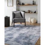Kamron Modern Slate Washable Area Rug - Image 2
