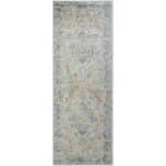 Estill Traditional Slate Washable Area Rug - Image 3
