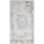 Hollenberg Traditional Slate Washable Area Rug - Image 2