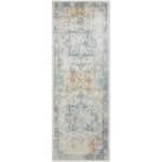 Hollenberg Traditional Slate Washable Area Rug - Image 3