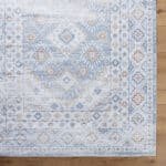 Stephen Traditional Slate Washable Area Rug - Image 6