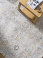 Olympic Traditional Gray/Light Beige Area Rug - Our PNW Home x Livabliss - Image 3