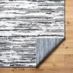 Arionne Modern Light Silver Area Rug - Image 3