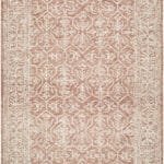 Henderson Traditional Khaki/Rose Gold Area Rug