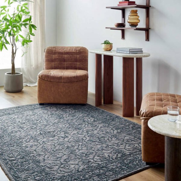 Henderson Traditional Charcoal Area Rug